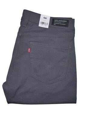 Levi's 511 Slim Fit Tech Pants Men's Size 34x32 Performance Stretch Gray NWT